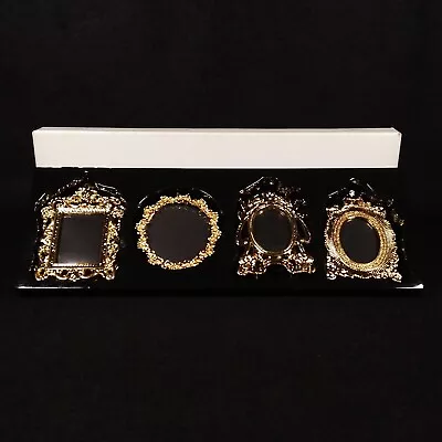 The Bombay Company - Mini Pewter Picture Frames - Set Of 4 • $29.95