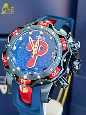 $109 • Buy Invicta MLB Philadelphia Phillies Swiss Ronda Z60 Caliber  Watch  44.4mm
