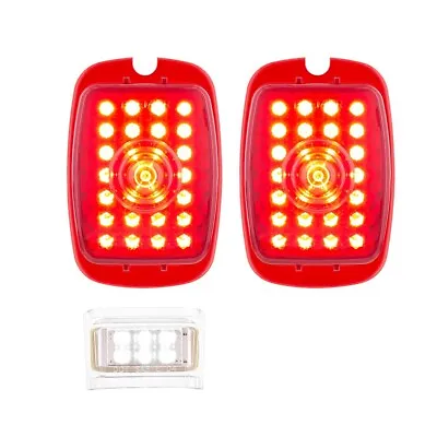United Pacific 27 LED Tail Light Set Chevy(1937-38) & Truck(1940-53)- Pack Of 2 • $187.98