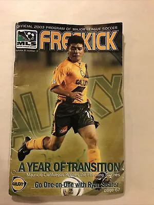 MLS OFFICIAL 2003 Soccer Program  • $2
