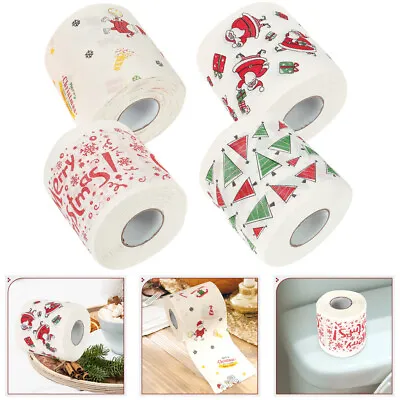 4 Rolls Of Practical Tissue Multifunctional Useful Colored Toilet Paper Rolls • £14.32