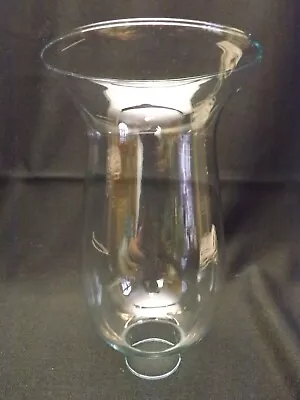 Vintage Flared Glass Chimney Hurricane Chandelier Shade 1 5/8  X 6-3/4   (CH53) • $11.50