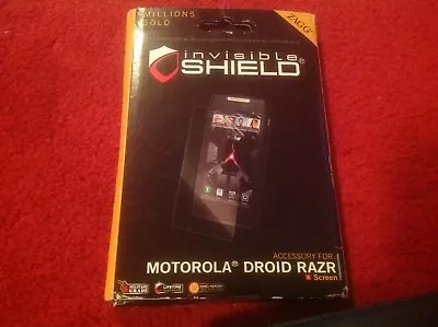 Zagg InvisibleSHIELD Full Body Protective Film For Motorola Droid RAZR!  NEW! • $4