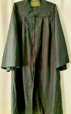 Oak Hall Black Matte Graduation  Gown Black & Balfour Herffjones • $15.95