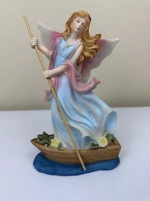 Angel Figurine Garden Angel Size 10”T 6”W Base Is 5.5x3” • $29.99