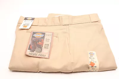 Dickies Loose Fit Double Knee Men's Work Pants - Khaki 40x34 • $14.99