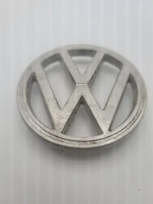 OEM 70s Vintage VW Grill Badge Aluminum 113 853 601B K. Schwager Pforzheim • $12.75