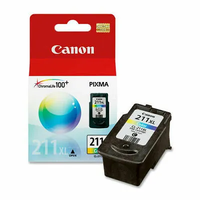 Canon 211XL Single Ink Cartridge - Tri-color CL-211XL • $19