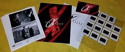 X-FILES FIGHT THE FUTURE Press Kit 6 Photos 14 Slides Ticket ANDERSON DUCHOVNY • $260