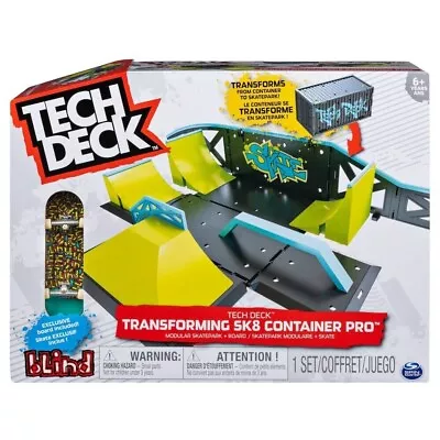 Tech Deck Transforming Skate Container Pro - Modular Skate Park Board SM6035884 • $49.95