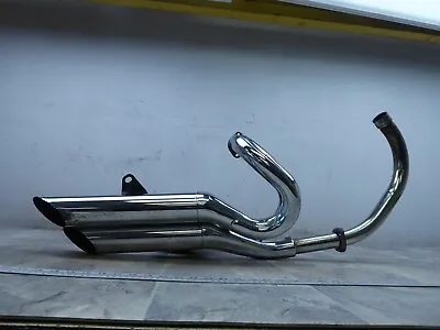 1986 Yamaha Virago XV535 Y678-1. Exhaust Headers Mufflers Tail Pipes • $149.50