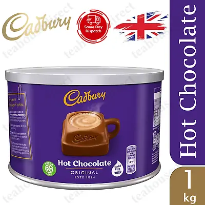 £9.49 • Buy Cadbury Drinking Hot Chocolate Original Swirl Into Milk 1Kg