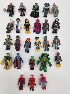 Minimates- Mini Figures Lot Of 25 Figures- Marvel Universe MCU Spiderman  More • $40