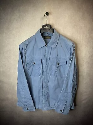 Belstaff Recon Pale Blue Shirt Overshirt Jacket Men’s Size XXXL UK 46 • £120