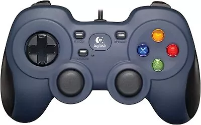Logitech F310 Wired Gamepad Controller Console Like Layout 4 Switch D-Pad 1.8 • £45.23