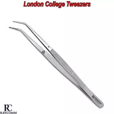 Dental London College Tweezer Surgical Self Closing Cotton & Dressing Forceps CE • $6.99