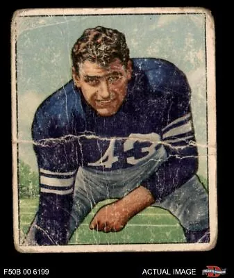 1950 Bowman #13 Martin Ruby Yankees-FB RC CFL HOF Texas A&M 1 - POOR • $4.25