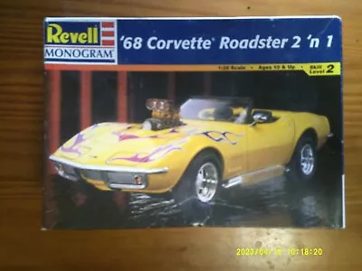 Revell 1968 Corvette Roadster 2 'n 1 • $10