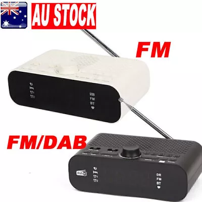 Portable LED Digital Radio FM/DAB+ Alarm Clock Radio With Bluetooth Speaker AU • $29.99