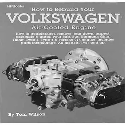 How To Rebuild Your Engine VW Bug VW Beetle VW Baja Bug T-1 Manual • $53.05