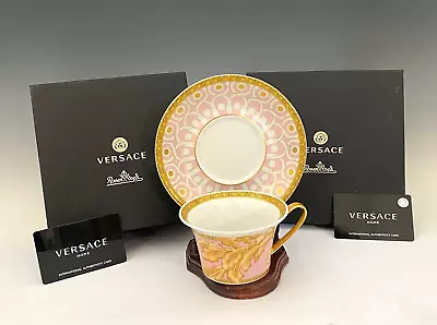 Versace By Rosenthal Low Cup Les Reves Byzantine Cup Saucer In Orig Boxes • $149