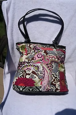 Vera Bradley Tote Patchwork Retired Patterns Quilted Bag • $10