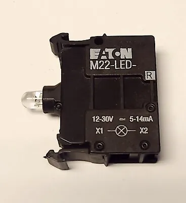 Eaton Moeller M22 Led R 12-30 Vdc Red Led Pilot Light Lamp Module M22-led-r 22mm • $8