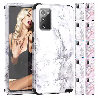 $8.63 • Buy For Samsung Galaxy Note 20 10 9 8 S10 S9 Plus Shockproof Marble Phone Case Cover