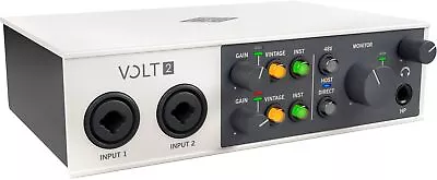 UA Volt 2 USB Audio Interface For Recording Podcasting And Streaming With E... • $236.43