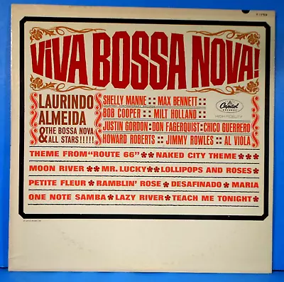 Laurindo Almeida Viva Bossa Nova! 1962 Mono Original Great Condition Vg+/vg++!!b • $12.99