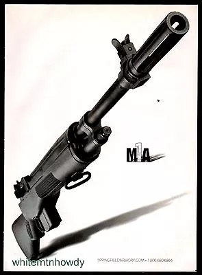 2012 SPRINGFIELD ARMORY M1A Rifle PRINT AD Gun Advertising Page • $12.98