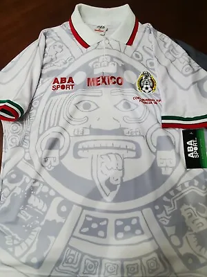 ABA Sport Mexico White JERSEY Seleccion Mexicana Blanca Mudial Qatar 2022 • $109.99