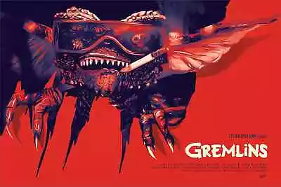 Gremlins Steven Spielberg Malone Horror Movie Poster Giclee Print 36x24 Mondo • $119.99