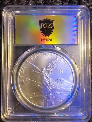 2023 Gold Label 1 Oz Silver Libertad Ultra Breaks PCGS MS70 Onza .999 Coin • $499