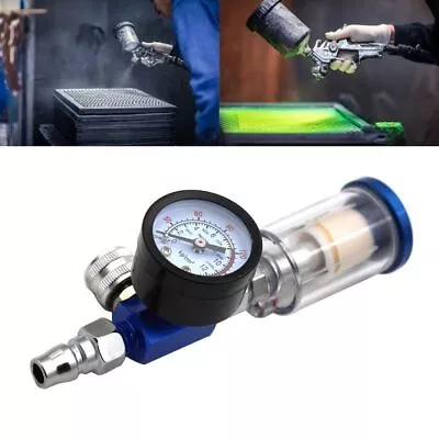 Pressure Regulator Water Oil Separator Air Compressor Moisture Trap Air Filter • $24.04