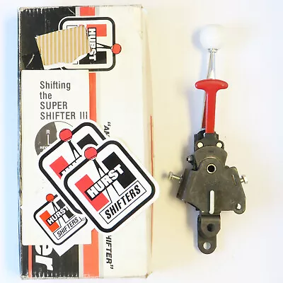 HURST USA Vintage NEW Super Shifter 3 Drag Race 4 Speed Shifter 4910001 4910002 • $712.45