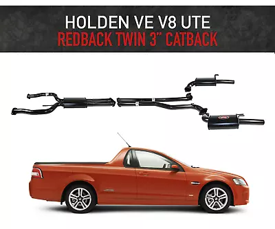 Holden Commodore VE V8 - APS Mandrel Bent 3  Catback Exhaust For Ute • $1197.59