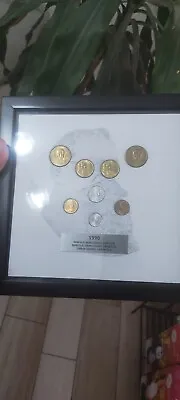 1990 Set Monedas Banco De Mexico Inmaculado Cuadro • $150