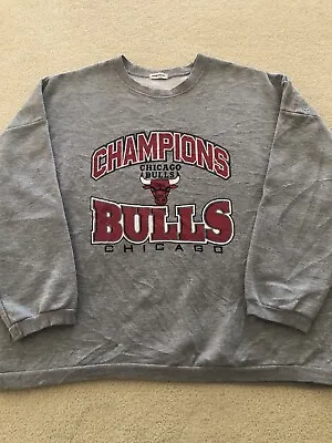 Vintage Chicago Bulls Champions Crewneck • $49.95