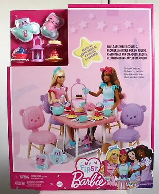 Mattel My First Barbie Tea Party Playset For Preschoolers • $34.99