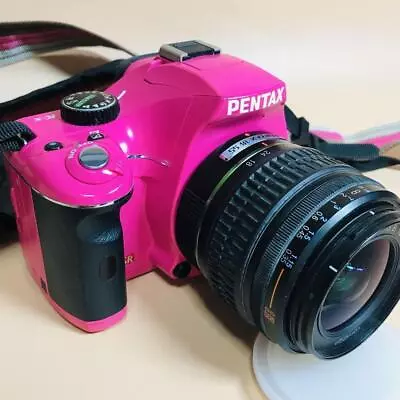 Pentax K-x Pink + Lens Set Wi-FiSD Adapter + MicroSD Japan Use From Japan • $844.06