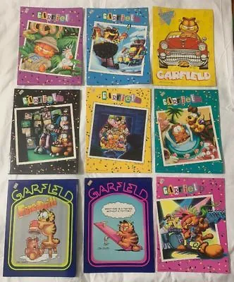 Vintage 1970s 1980s Garfield Mead Folders Jim Davis *Choose Folder* Free Ship • $8.71