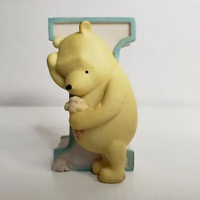 Classic Winnie The Pooh Alphabet Letter I Nursery Figurine Decor Michel & Co • $14.99