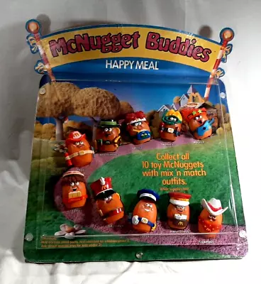 Mcdonalds 1988 Mcnugget Buddies Happy Meal Display - Original - Complete • $350
