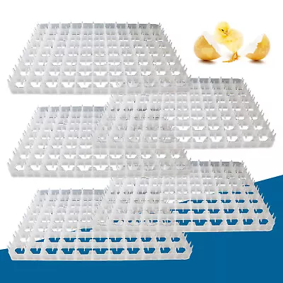 5x Egg Hatching Incubator Trays Chicken Quail Duck Eggs Tray For Automatic Breed • $29.45