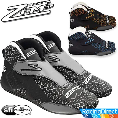 ZAMP - ZR-60 SFI-5 Auto Racing Shoes - SFI Rated Nomex Dirt Track Karting+ Shoes • $139.95