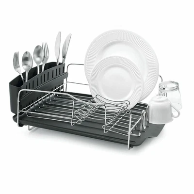 $75.95 • Buy NEW POLDER ADVANTAGE 4 PIECE DISH RACK Cutlery Utensil Caddy Drainer Drying Tray