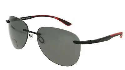 TUMI Unisex Polarized Sunglasses  Bowen  Nylon Black/Red Category 3 • $126.67