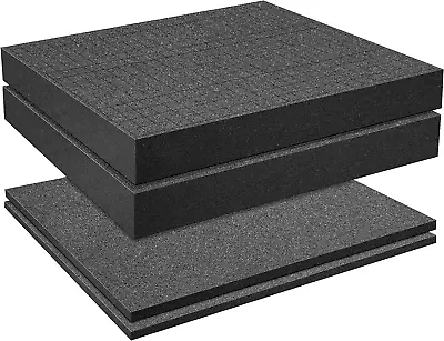 4 PCS Pick Apart Foam Insert - 2 Size Pick And Pluck Foam - Pluck Pre Cube Sheet • $30.50