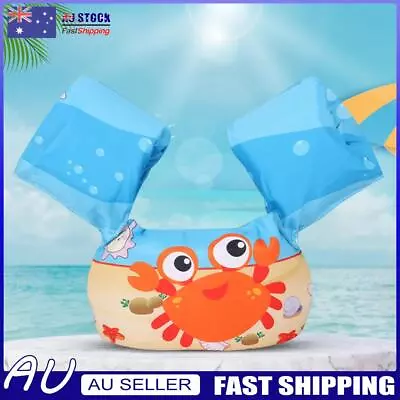 Arm Float Cute Toddler Swim Float Swim Arm Band For Kids (orange Crab) • $12.59